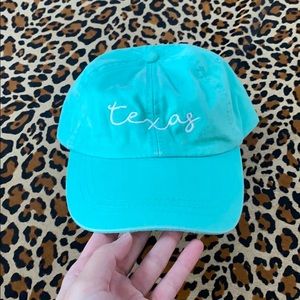 Aqua Texas Cap
